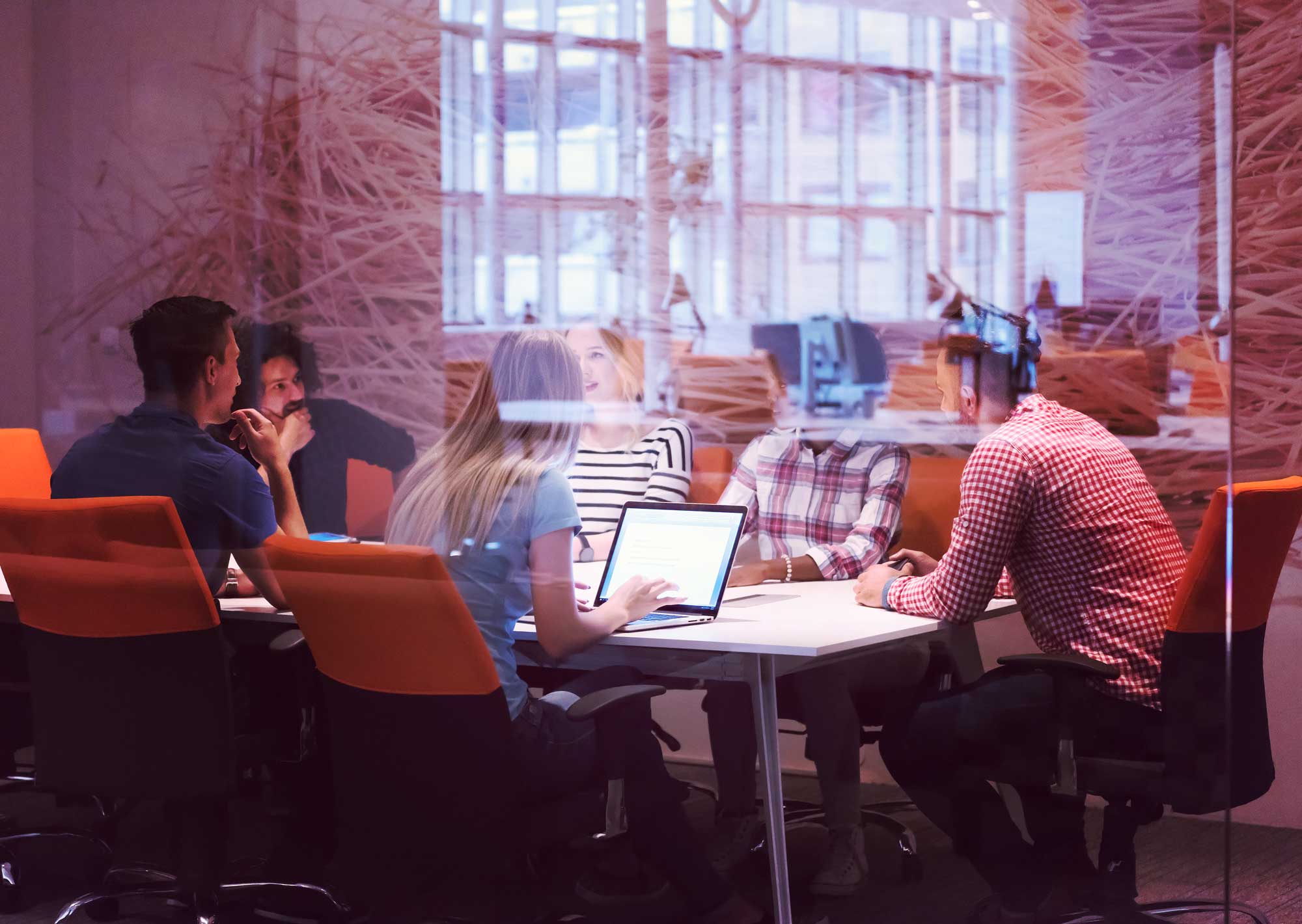 saas accounting team around table